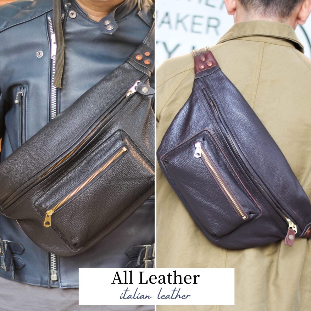 ブラックとブラウンの2色展開