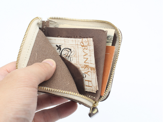 ミニ財布COOPERの収納イメージ