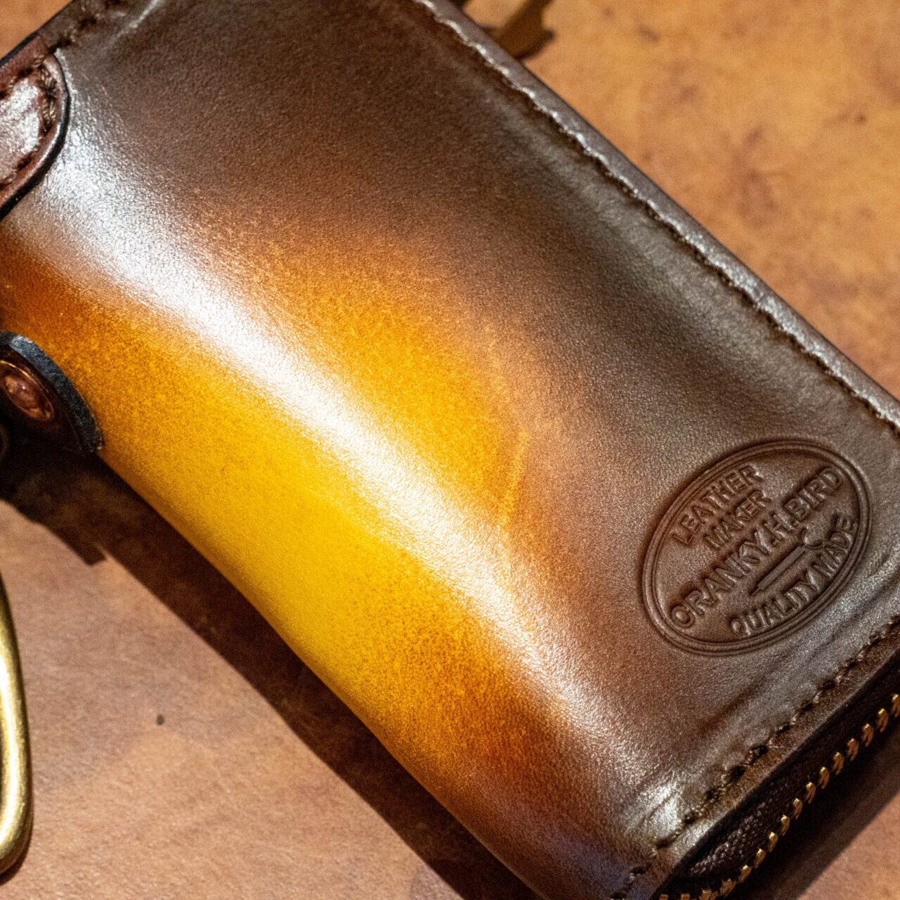 スマートキーケース"GROUND GRADATION"オレンジ