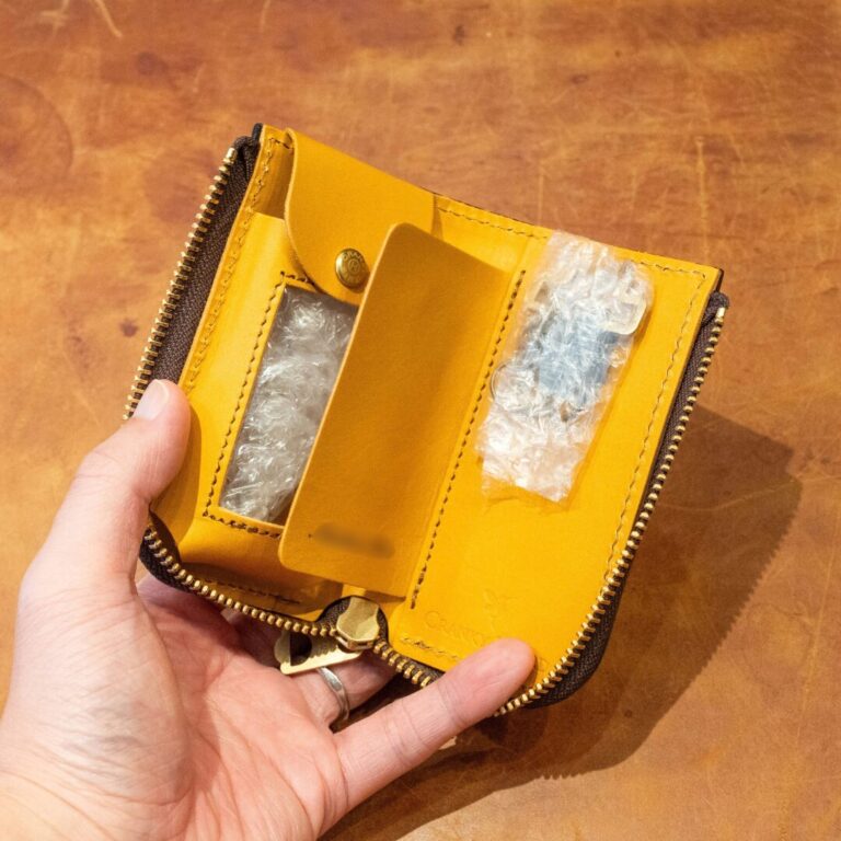 GROUND ANTIQUE イエロー:中面・開き
